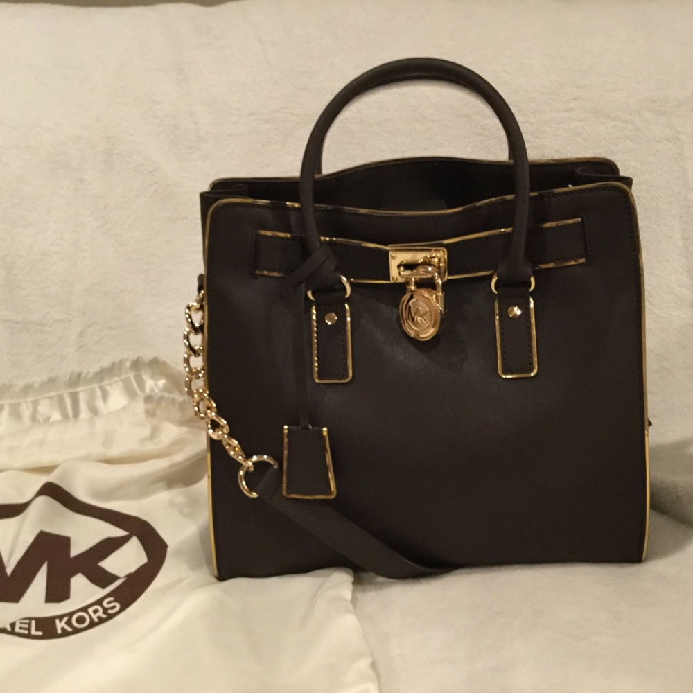 Michael Kors Hamilton Saffiano-leather Tote